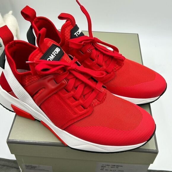 Men’s Tom Ford Jago lace up sneakers size 12 made in Italy - Picture 11 of 11